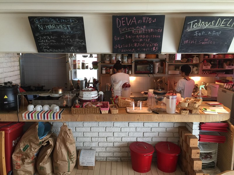 DevaDeva Cafe kitchen