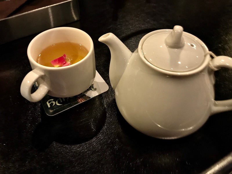A soothing pot of herbal tea