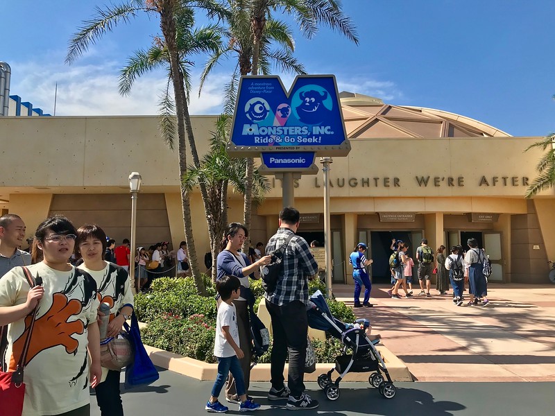 The Monsters, Inc. attraction.