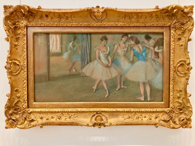 Ballet dancers by Edgar Degas.