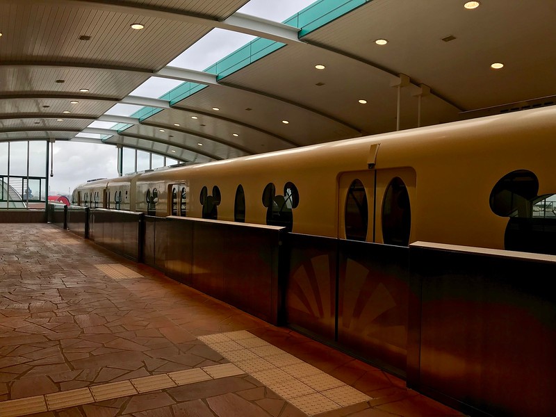 The Disneyland Resort Monorail.