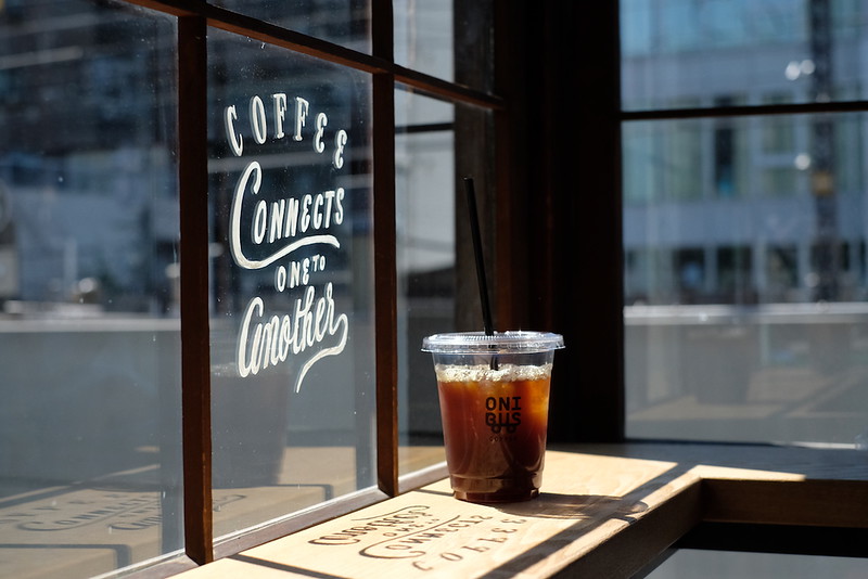 The daily blend at Onibus Coffee, Nakameguro.