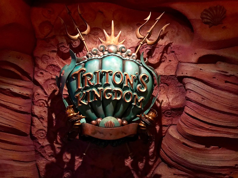 A sign for Triton’s Kingdom.