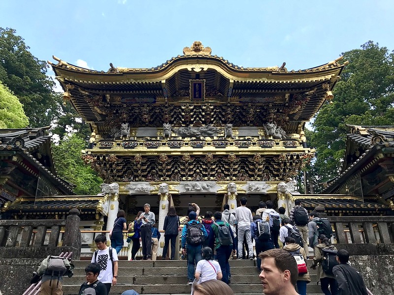 A building in Toshogu Shrine.