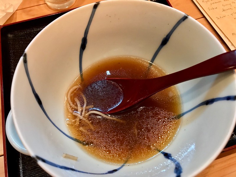 um always said to finish my soup, so I did.