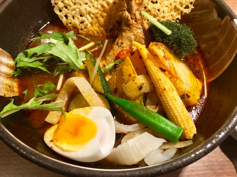 The yolk of the soft-boiled egg is beautifully soft and gooey. The yolk of the soft-boiled egg is beautifully soft and gooey.