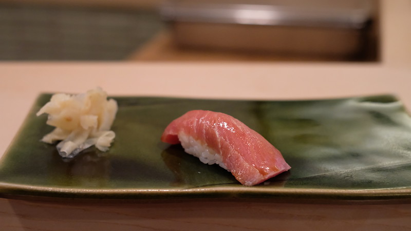 Chutoro, or medium-fatty tuna. Gorgeous.