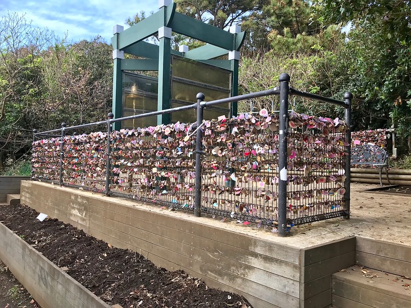 So many love locks!