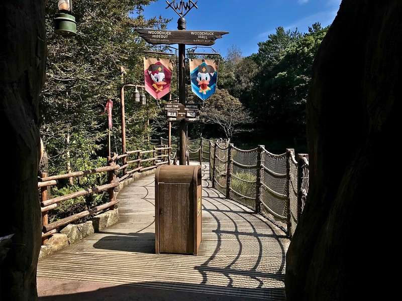 Camp Woodchuck Kitchen signpost