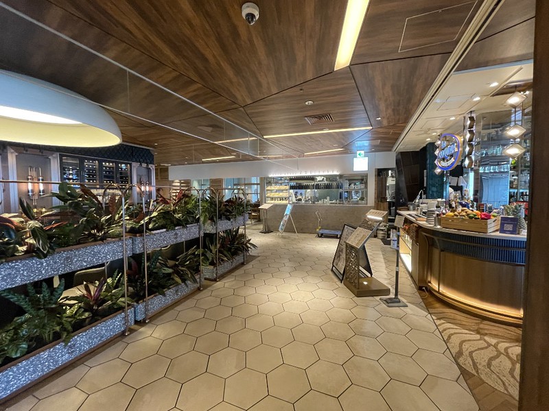 View of the entrance way to Foodies food court in Tokyo’s Shibuya Scramble Square building