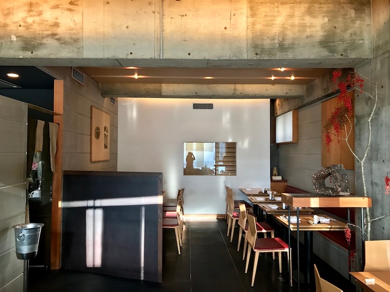 The lovely interior at Honmura-an - a space I’d love to spend more time in.