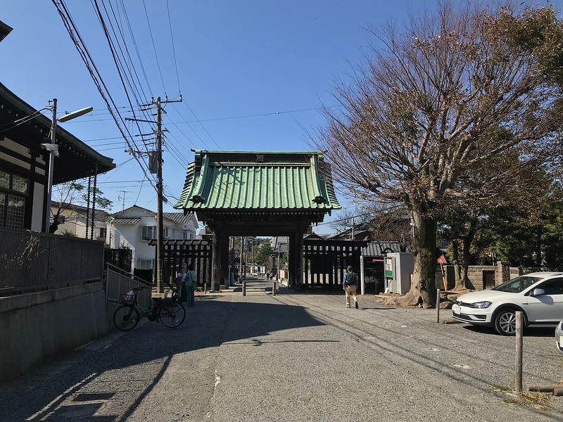 The gate to the temple.