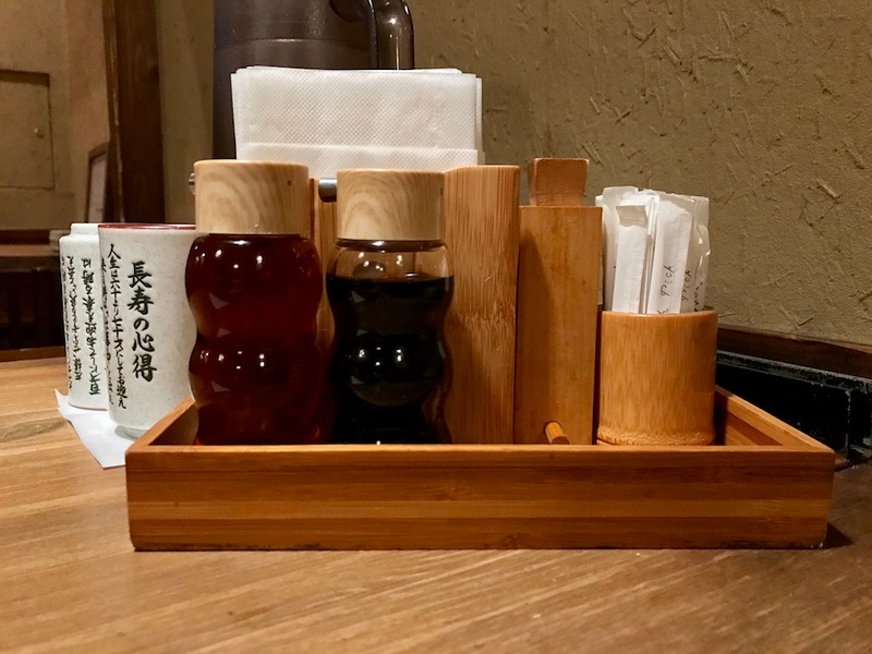 Tableside essentials.