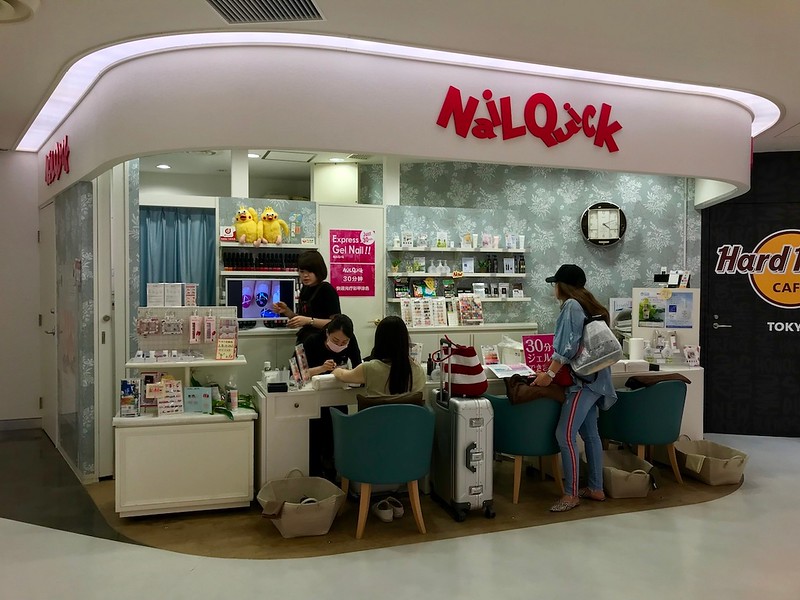 The Nail Quick bar in Terminal 1.