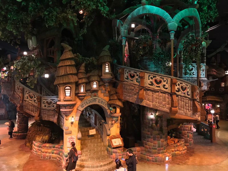 The Wisdom Tree takes center stage - literally.