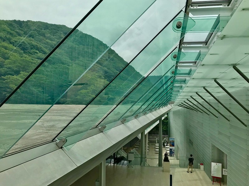 The entrance to the POLA Museum of Art.