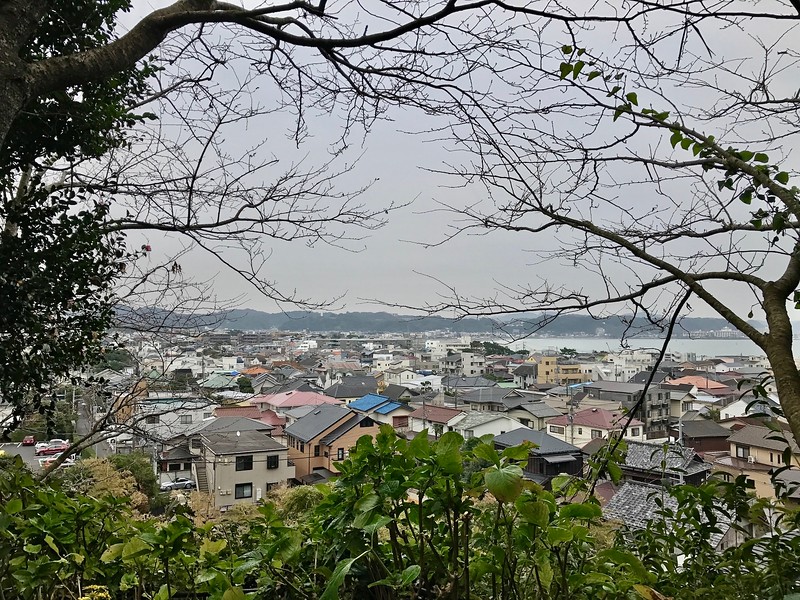 The view from the top of Hasedera Temple.