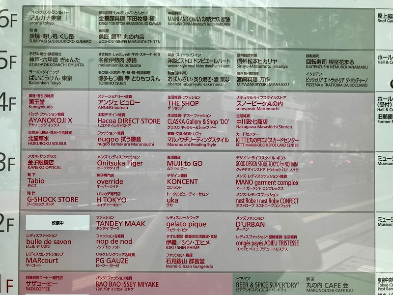 JP Tower KITTE Restaurants JP Tower KITTE Restaurants