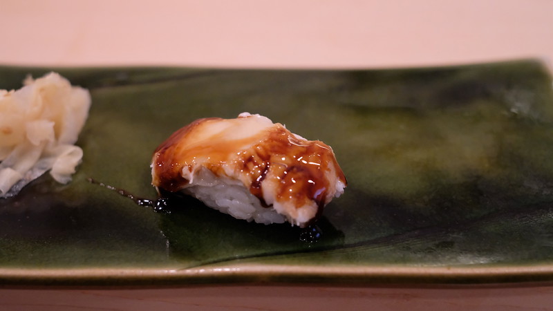 Anago, or ocean eel.