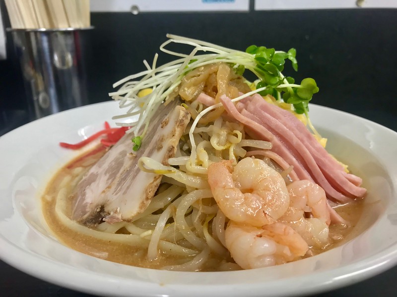 A huge pyramid of toppings.