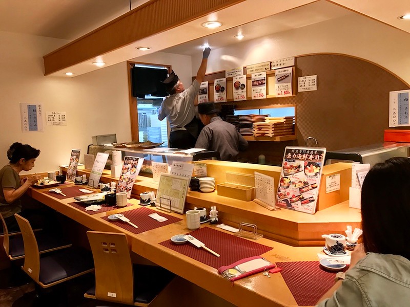 It's mainly counter seating here, and another two seats next to the window (not pictured). It's mainly counter seating here, and another two seats next to the window (not pictured).