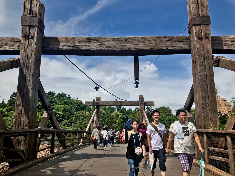 The bridge to the Lost River Delta Zone.