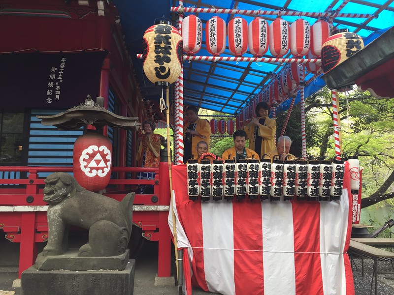 Benzaiten Shrine traditional music performance