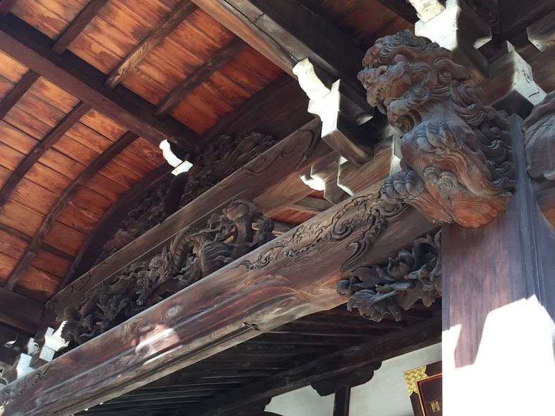 Daienji Temple wood carvings