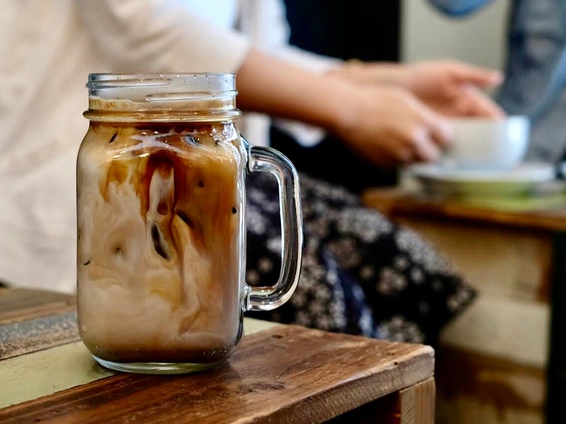 Turret Latte at Turret Coffee.