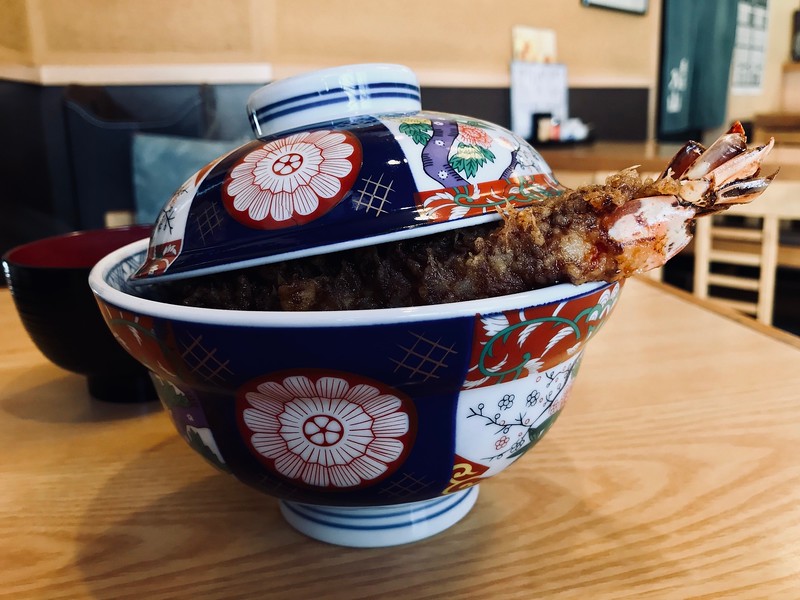 Hidden at the back are miso soup and pickles. The pickles are faintly tangy, lightly salty, and good with the rice.