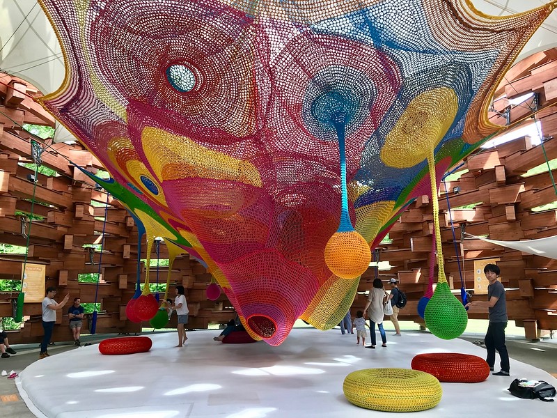 Horiuchi MacAdam’s Knitted Wonder Space 2.