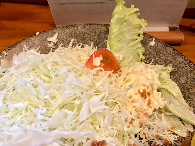 There’s so much shredded cabbage that you might not be able to finish it.
