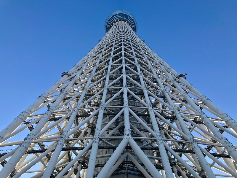 The Skytree from below. - image © Florentyna Leow