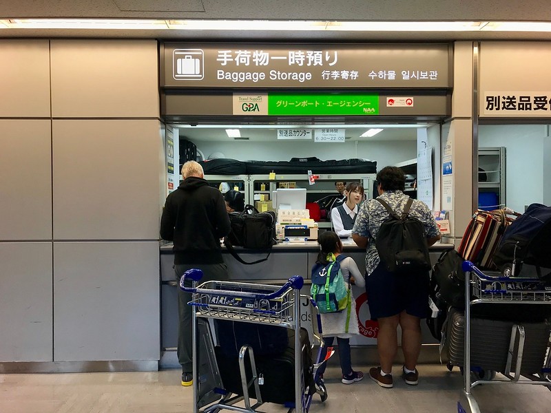 One of the manned counters in Terminal 1.