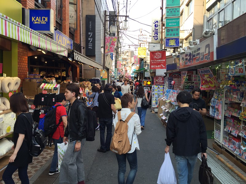 Main street shopping