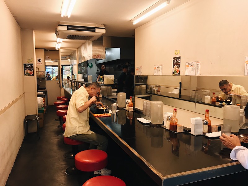 It’s quieter on Sundays when all the offices in the vicinity are closed.