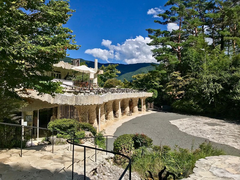 Part of the museum buildings.