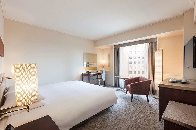 Double room in the Hyatt Regency Tokyo hotel Double room in the Hyatt Regency Tokyo hotel