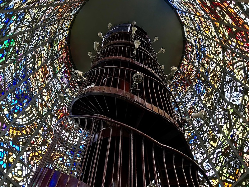 Gabriel Loire’s Symphonic Structure at the Hakone Open Air Museum.