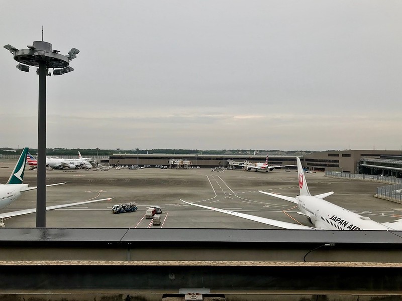 A view from the observation deck.