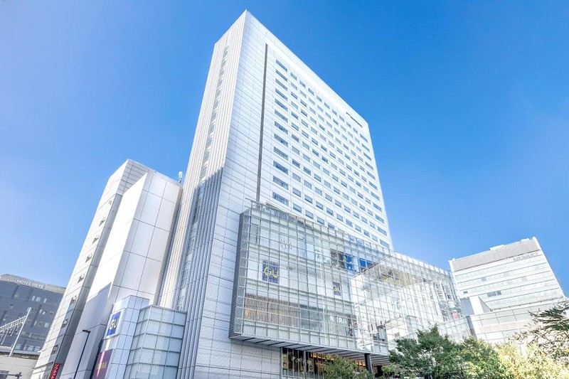 Daytime exterior view of the Remm Akihabara Hotel, Tokyo, Japan