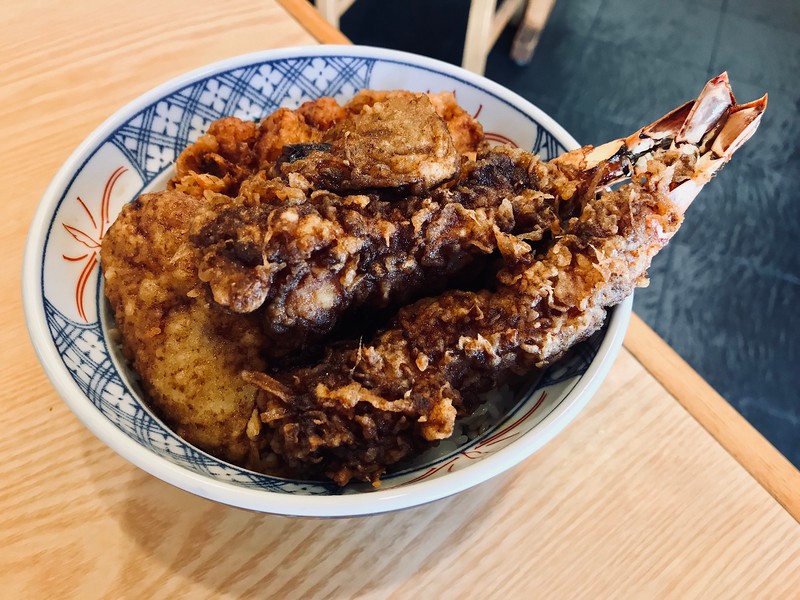 Tentou’s signature ten-don.