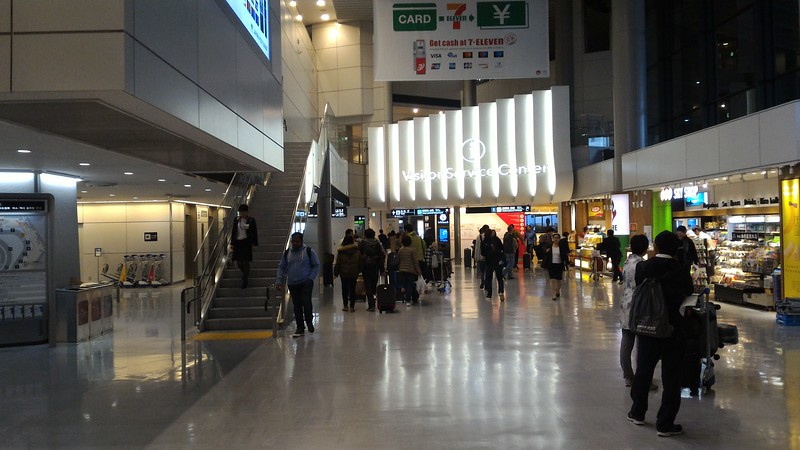 Direction of service center and trains