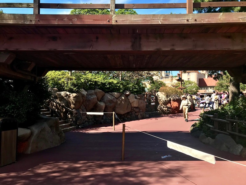 Staircase to the left.