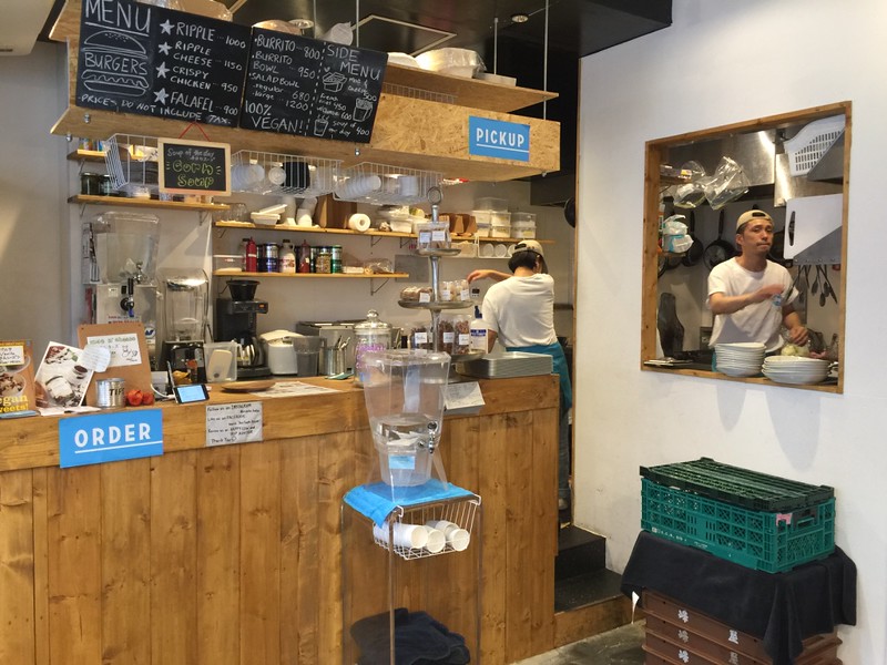 Cooks in the kitchen