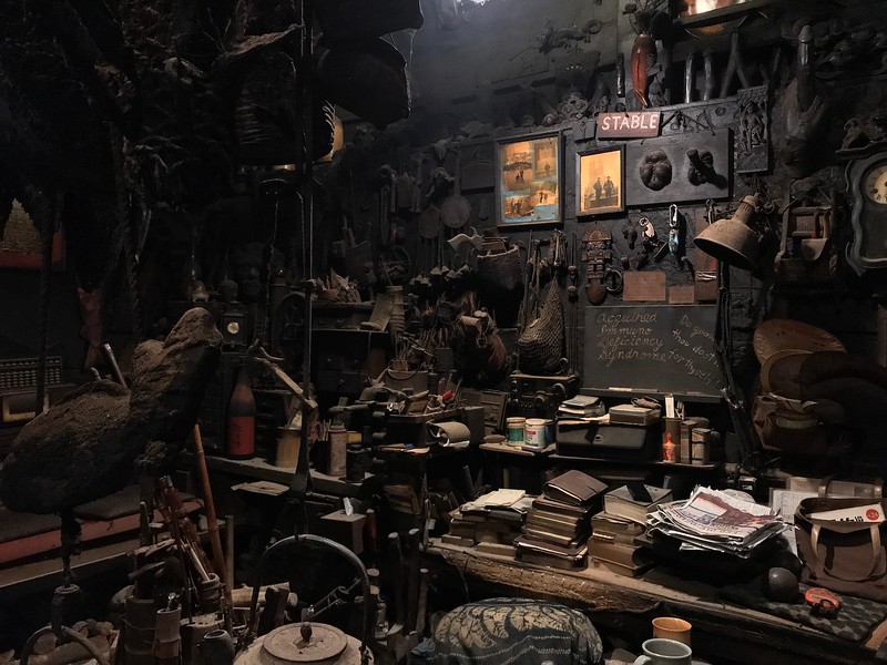 Almost every inch of surface is covered in stuff!