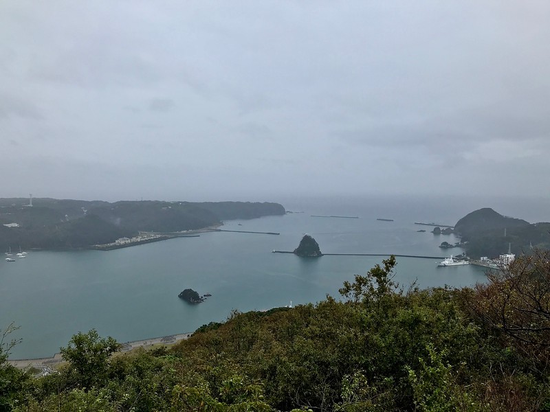 The view from the top.