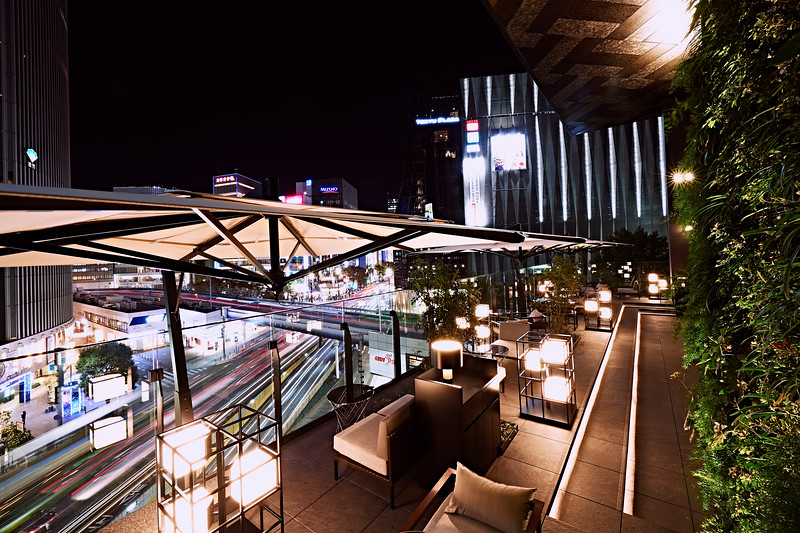 Gate Hotel Tokyo lobby terrace