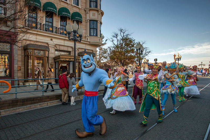 Tokyo Disneyland character parade. Editorial credit: Andreas H / Shutterstock.com