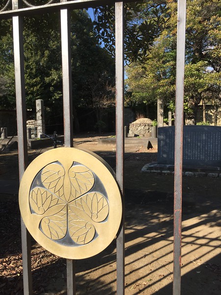 Illuminated grave of Tokugawa Yoshinobu